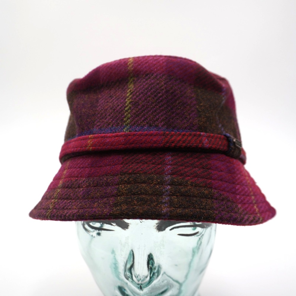 Mucros Weavers "Emily" Irish Wool Tweed Bucket Hat - Made in Killarney Ireland - Picture 3 of 16
